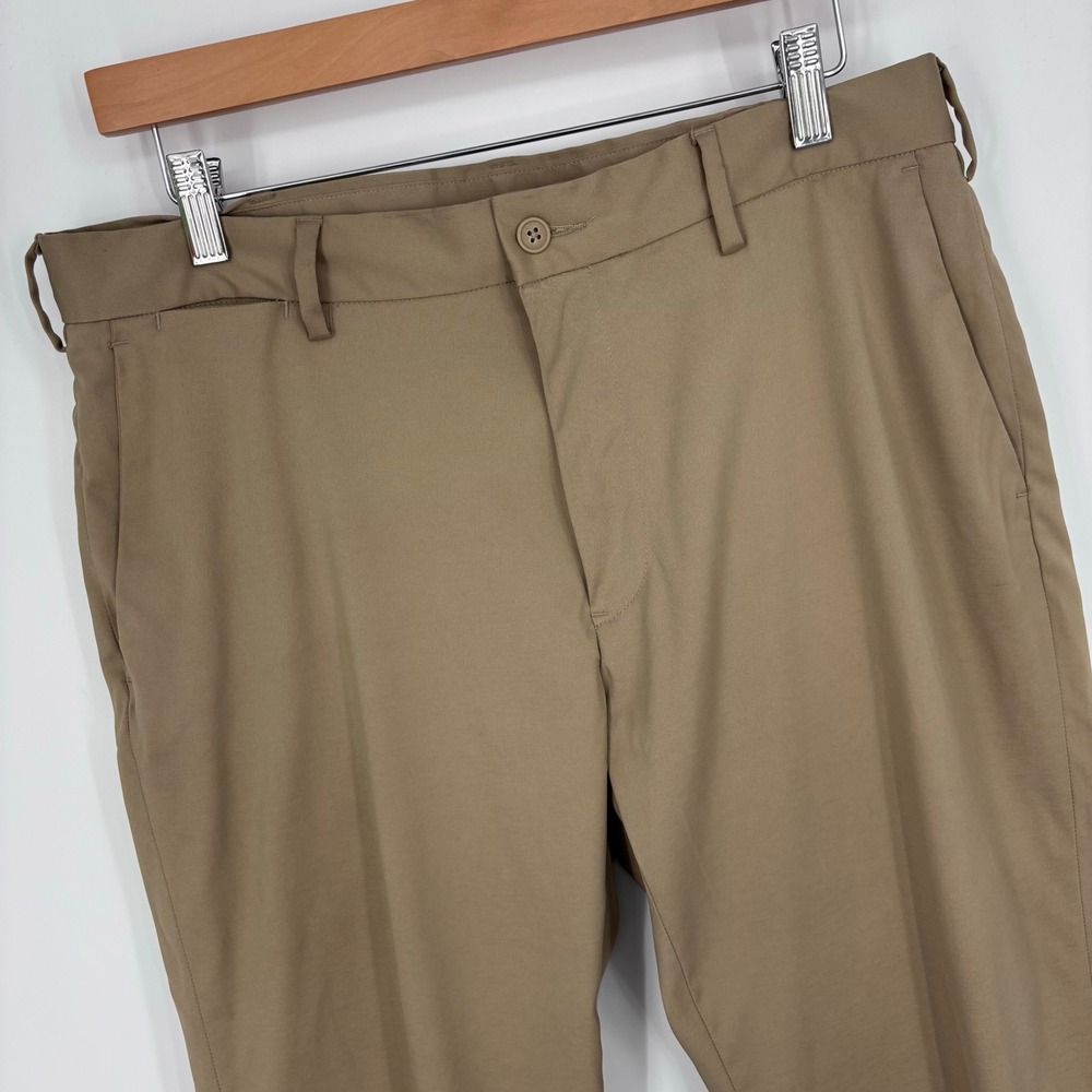 Polo Ralph Lauren Performance Chino Pants Men 32x31 (Tag 32x32) Tan Stretch Golf